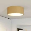 Cleo lubinis šviestuvas, Ø 20 cm, auksinis