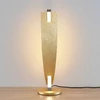 Elegantiško aukso spalvos LED stalinis šviestuvas Marija