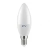 Bikuvalt LED lemputė, A-G, C37, SMD 2835, 4000K, E14, 8,0W, AC180-250V, 160°, 720lm, 70mA