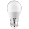 LED lemputė, A-G, B45C, SMD 2835, 4000K, E27, 6,0W, AC180-250V, 160°, 520lm, 52mA