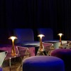 Kartell Space - LED dizainerio stalinis šviestuvas, titano