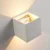 Kubo formos Kay LED sieninis šviestuvas iš gipso