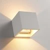 Kubo formos Kay LED sieninis šviestuvas iš gipso