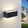 LED lauko sieninis šviestuvas Nienke, IP65, 23 cm