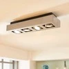 LED lubinis šviestuvas Vince, 47x14cm satininis nikelis