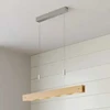 LED medinis pakabinamas šviestuvas Karinja su reguliatoriumi, natūralus
