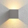 LED sieninis šviestuvas Cataleya Concrete Up&amp;Down 11,5x11,5 cm
