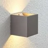 LED sieninis šviestuvas Cataleya Concrete Up&amp;Down 11,5x11,5 cm
