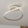 Lubinis šviestuvas Lindby Criostal LED lubų šviestuvas su RGB perjungimu