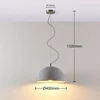 Lindby Jelin pakabinamas šviestuvas su betoniniu gaubtu