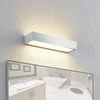 Sieninis šviestuvas Lindby Layan LED sieninis vonios šviestuvas, chromas, 30 cm