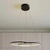 Lindby Lucy LED pakabinamas šviestuvas, 70cm, matinė juoda