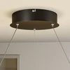 Lindby Lucy LED pakabinamas šviestuvas, 90cm, matinė juoda