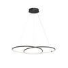 Lindby Lucy LED pakabinamas šviestuvas, 90cm, matinė juoda