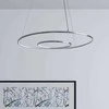 Lindby Lucy LED pakabinamas šviestuvas, 70cm, chromuotas