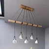 Lindby Mitis LED pakabinamas šviestuvas pagamintas iš betono ir medžio