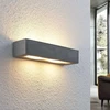 Lindby Nellie LED betoninis sieninis šviestuvas, plotis 36 cm