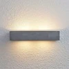 Lindby Nellie LED betoninis sieninis šviestuvas, plotis 36 cm