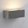 Lindby Selma LED betoninis sieninis šviestuvas, kvadratinis