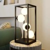 Lindby Utopia LED stalinis šviestuvas su stiklinėmis sferomis