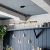 Lucande Asta pakabinamas šviestuvas su betoniniais gaubtais
