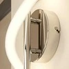 Lucande Curla LED sieninis šviestuvas chromo