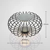 Lucande Lusine LED lubinis šviestuvas juodos spalvos