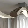 Lucande Mairia LED lubinis šviestuvas, banguotas