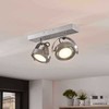 Munin LED prožektorius, reguliuojamas, aliuminis, 2 lempų