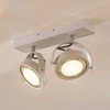 Munin LED prožektorius, reguliuojamas, baltas, 2 lempų