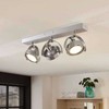 Munin LED prožektorius, reguliuojamas reguliavimas, aliuminis, 3 lempučių