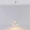 Pakabinamas šviestuvas Nadija su E27 LED, baltas