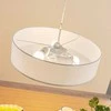 Sebatin pakabinamas šviestuvas su E27 LED, 50 cm, baltas