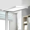 Sidabrinės spalvos biuro LED toršeras Dorean