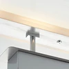 Sieninis šviestuvas Lindby Lavea chromo LED lubų šviestuvas