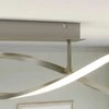 Spiralės formos Kati LED lubinis šviestuvas, reguliuojamas