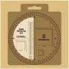 M-Tac Ecopybook Tactical Ruler Protractor round (130mm) NATO Liniuotė/matlankis