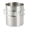 M-Tac Folding Handle Mug 450ml Turistinis puodelis su užlenkiama rankenėle
