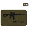 M-Tac Patch AR-15 223/5,56 lazerinis Cut Antsiuvas