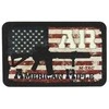 M-Tac Patch AR-15 American Rifle (80х50 мм) Juodas/GID Antsiuvas