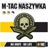 M-Tac Patch No Knife - No Life 3D PVC Antsiuvas