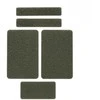 M-Tac Set of Velcro Rinkinys, skirtas norimose vietose tvirtinti antsiuvus, 5vnt.