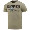 M-Tac T-Shirt Sniper Marškinėliai su snaiperių simbolika
