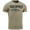 M-Tac T-Shirt Sniper Marškinėliai su snaiperių simbolika