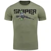 M-Tac T-Shirt Sniper Marškinėliai su snaiperių simbolika