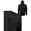 Kepurė Mil-Tec OD Flex-tech Jacket Dynamic Force juoda striukė su kapišonu
