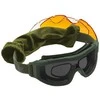 Swiss Eye F-Tac Tactical Goggles Olive Taktiniai akiniai su korekcinių akinių adapteriu