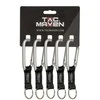 Tac Maven Carabiner 8mm Karabinai, 5 vnt.