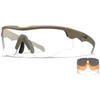 Wiley X ROGUE COMM 3 LENS Tactical Glasses Taktiniai, apsauginiai akiniai su trim lęšiais