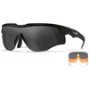 Wiley X ROGUE COMM 3 LENS Tactical Glasses Taktiniai, apsauginiai akiniai su trim lęšiais